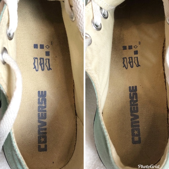 Converse All Star Unisex Mint Green Low Sneakers, size Men’s 7 / Women’s 9 - Picture 15 of 16